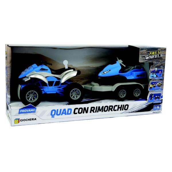 FAST WHEELS - QUAD CON RIMORCHIO  2 MOD.