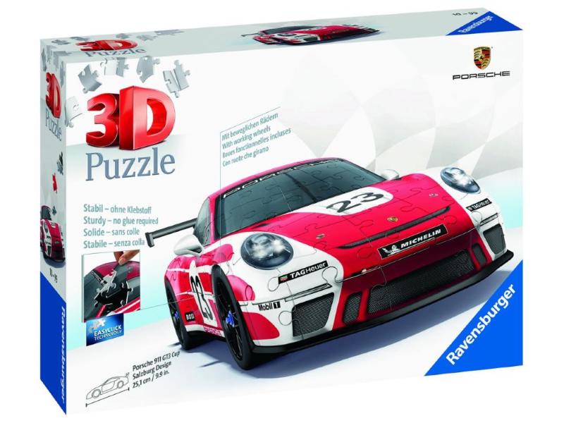 PUZZLE 3D PORSCHE 911 GT3 CUP SALZBURG