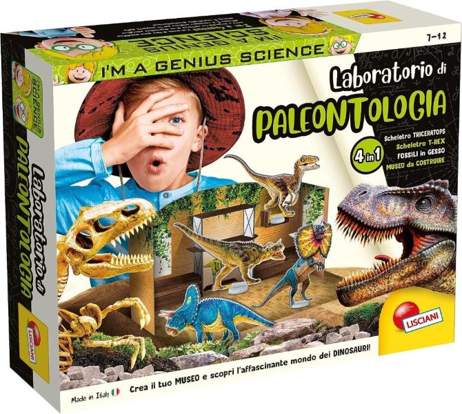 I'M A GENIUS - LABORATORIO DI PALEONTOLOGIA 4 IN 1