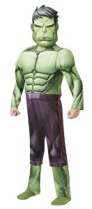 Costume Bambino Costume Hulk Deluxe C/Muscoli 3-4 Cm 98/103