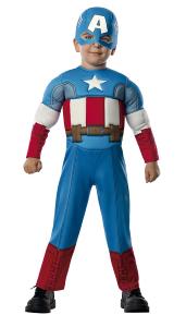 Costume Bambino Costume Capitan America Baby C/Muscoli 1-2