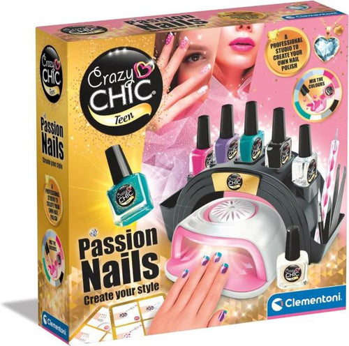 Crazy Chic Teen Passion Nails Kit Decorazione Unghie