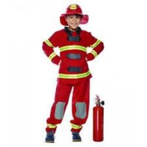 Costume Bambino Vigile Del Fuoco 3/4 5/6