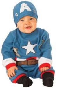 Capitan America Baby 6/12 Mesi