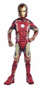 Iron Man C/Guanti Bamb. Scat.  M - L