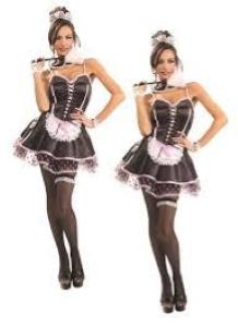 Costume Donna Cameriera Sexi Ad S