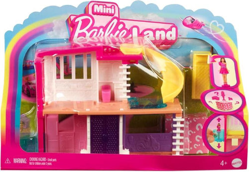 Barbie Mini Barbieland Casa Dei Sogni Beige Con Sorpresa