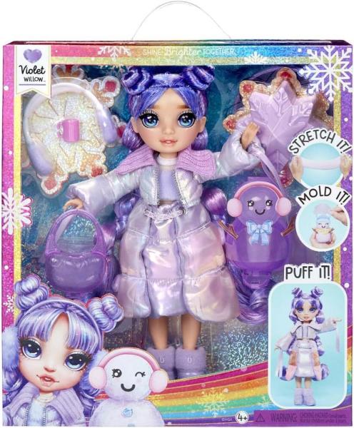 Rainbow High Winter Wonderland Doll- Bambola Violet (Viola)