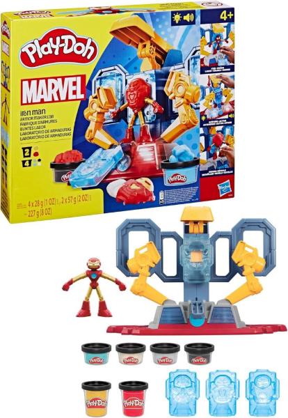 Playdoh Iron Man Costruisci La Tua Armatura