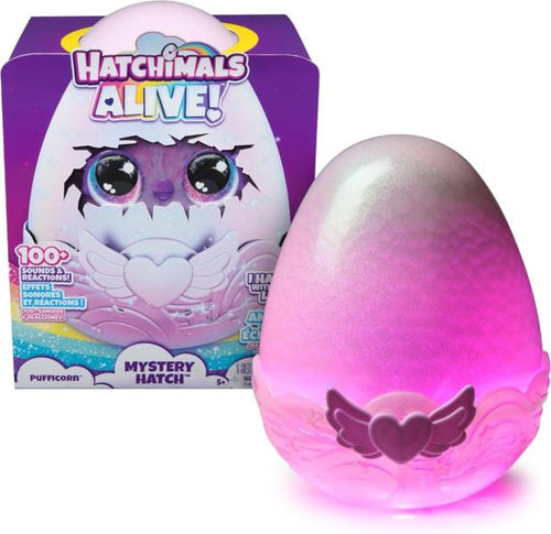 Hatchimals Alive Magico Uovo In Versione Pufficorn (Ice O Sky)