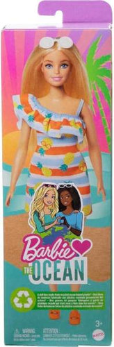 Barbie Loves The Ocean Bionda Vestito Con Frutta