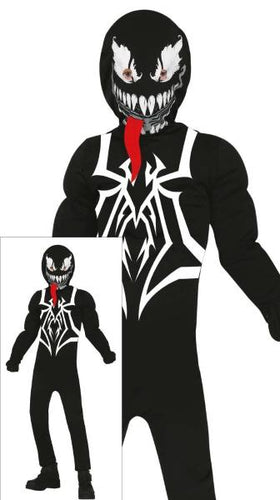 Costume Venom Bambino 5-6 Anni