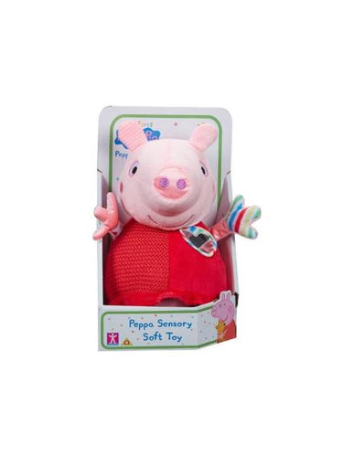 Peppa Pig Peluche Sensoriale Con Sonaglino