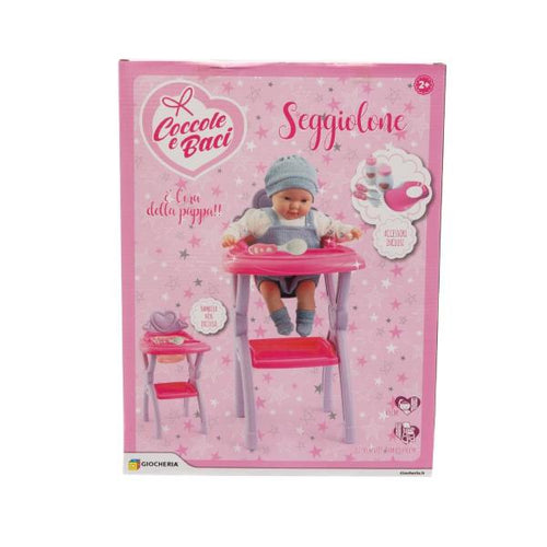 Coccole & Baci - Seggiolone H Cm.56 Con Accessori