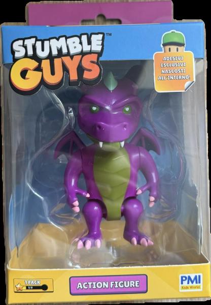 Action Figure Stumble Guys Dusk Dragon Drago Viola Guy 11 Cm