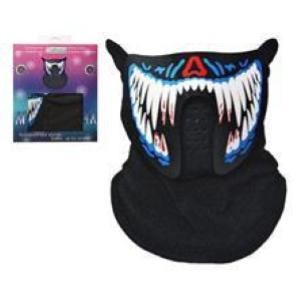 Maschera Luz Led Denti Insanguinati Huggy Wuggy