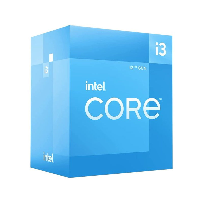 Intel Core I3-12100 Alder Lake - Cpu Box - Base 3.30 Ghz / Turbo 4.30 Ghz - Cache 12 Mb - Socket 1700