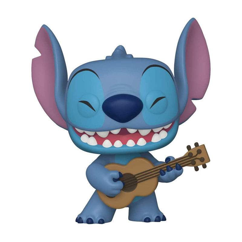 Funko Pop Stitch With Ukelele (55615)-Lilo E Stitch-Disney