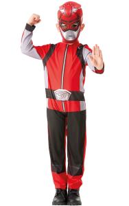 Costume Bambino Power Rangers S Originale Rosso