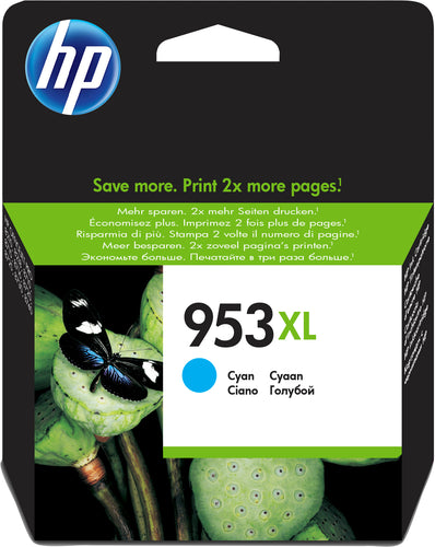 Hp F6U16Ae 953Xl Ink Cartridge Ciano