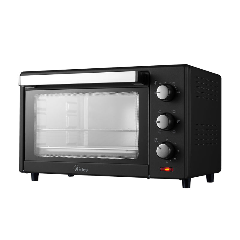 Ardes Gustavo Dark (Ar6231B)  Forno Elettrico 30 Lt  1600W  6 Funzioni Di Cottura