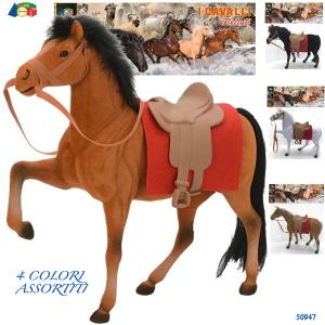 Cavallo Grande Floccato Cm 28 3 Col Ved 829 26015