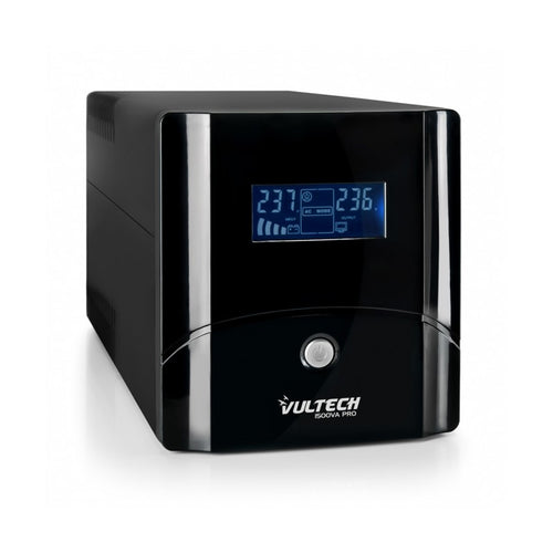 Vultech Ups1500Vapro  Ups Line Interactive  Lcd  4 Prese  1 Iec  Usb