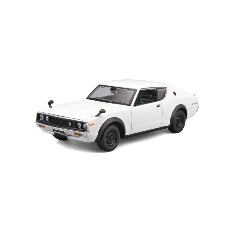 Bburago Maisto - Nissan Skyline 2000GT-R (1973) - 1:24-bianca