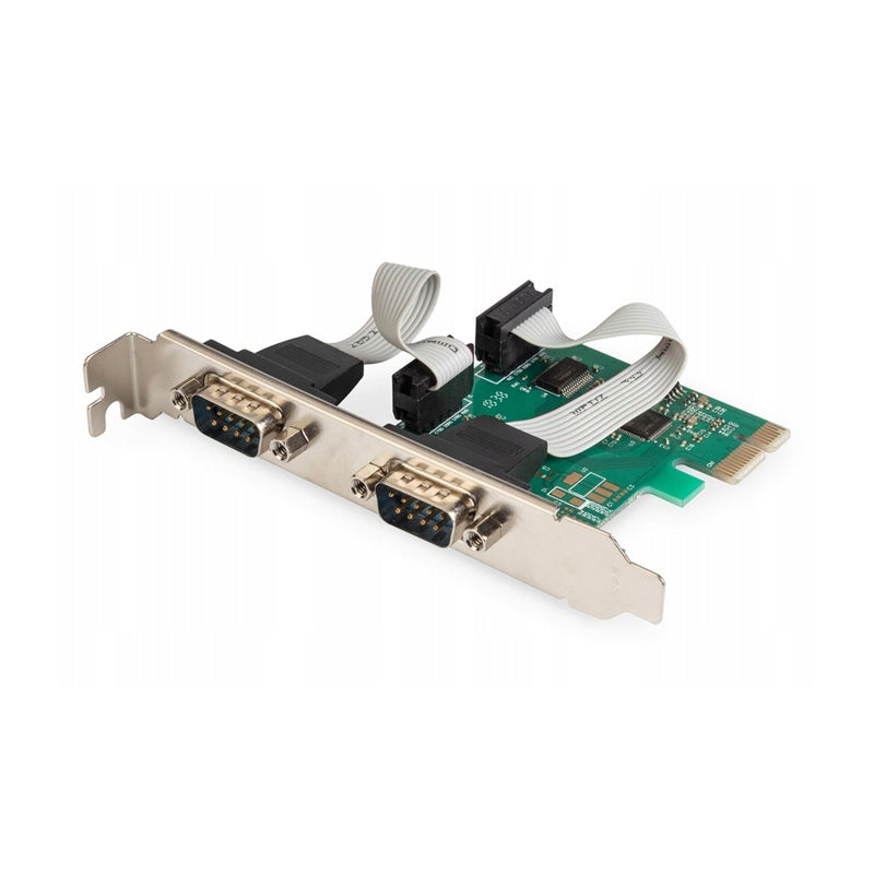 Digitus Ds-30000 - Scheda Pci-Express Con 2Pt Seriali 9 Poli