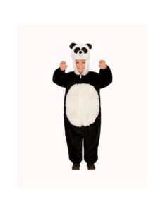 Costume Bambini Panda In Peluche Soft 2/3 Anni 104Cm