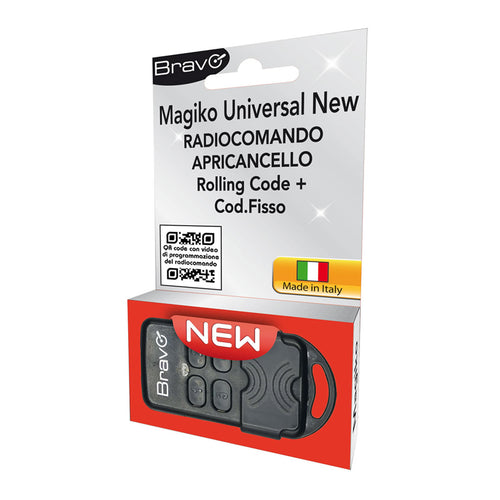 Bravo Magiko Universal New (90502186)  Radiocomando Apricancello Rolling Code  Autoapprendente