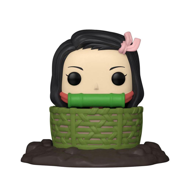 Funko Pop Nezuko Kamado In Basket (66634)-Demon Slayer-Animation-Deluxe-Num.1309