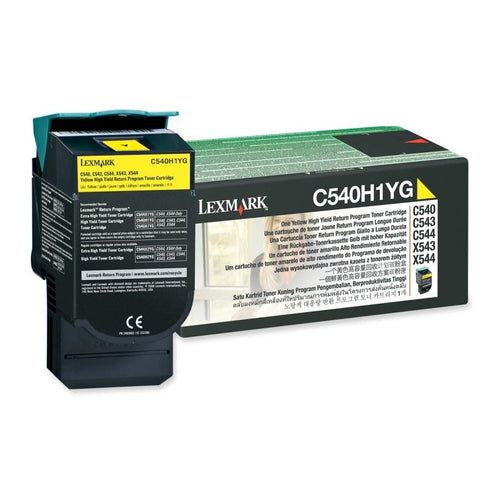 Lexmark C540 C540H1Yg Toner Giallo Hc Re