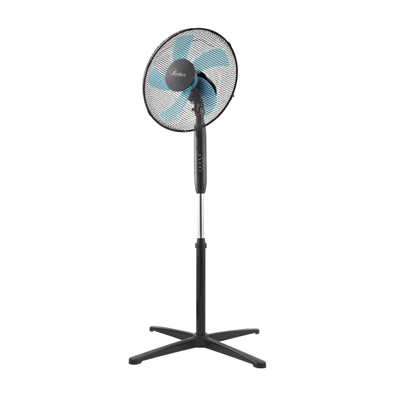 Ardes Steelo 40Pnr (Ar5St40Pnr ) - Ventilatore A Piantana 40 Cm 50 W 3 Velocita'' Telecomando