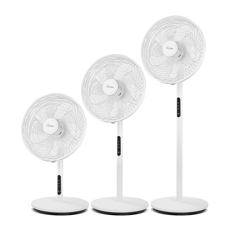 Ardes Huracan (Ar5Pr4003) - Ventilatore Multifunzione 3 In 1 A Piantana Con Doppia Pala, Display Led E Telecomando