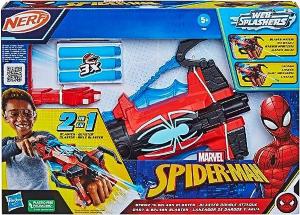Spiderman Guanti Spara Dardi/Acqua
