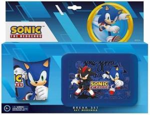 Set Merenda Sonic Plastica 2 Pz.