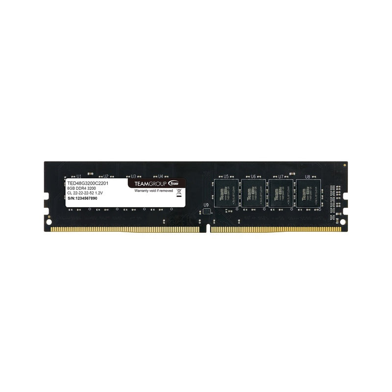 Team Group Desktop Ram 8Gb-Ddr4-Pc3200 (Ted48G3200C2201)