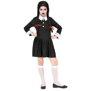 Costume Donna Dark Girl Mercoledi Cm 158 11/13