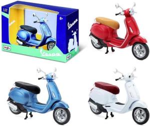 Vespa Piaggio Licenziata 1:18 3 Colori