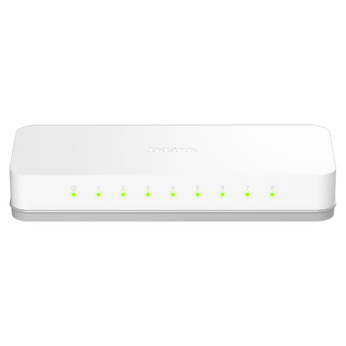 D-Link Go-Sw-8E - Easy Desktop Switch 8 Porte 10/100M