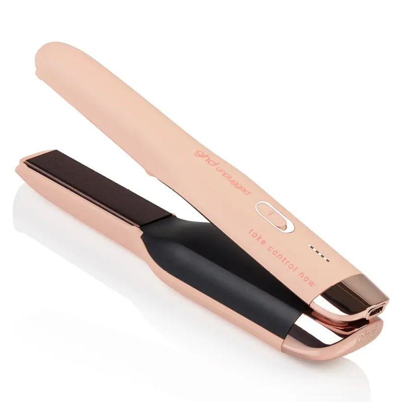 Ghd Unplugged Styler  - Piastra Per Capelli Professionale Senza Fili - Edizione Limitata Rosa Pesca