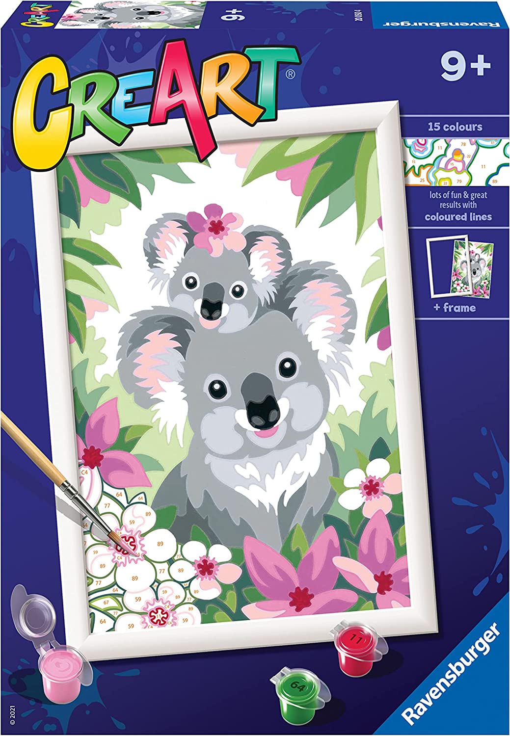 20050 Ravensburger CreArt Serie D Classic - Sweet Koala