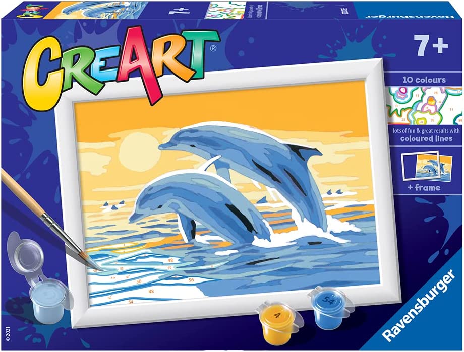 20073 Ravensburger CreArt Classic - Delfini amici