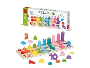 Gioco Numeri E Forme Legno Vd 78 40559