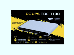 Crown Dc Ups Tdc-1100 Black Per Modem