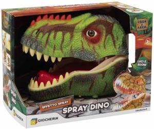 Dinosauro C/Fumo E Luce 2 Col Testa