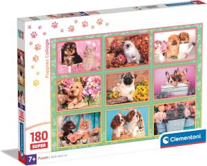 Puzzle Da 180 Collage Puppies