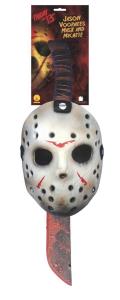 Maschera + Macete Jason -Originale- Venerdi 13