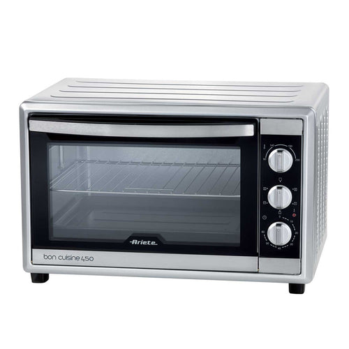 Ariete Bon Cuisine 450 (0986)  Forno Elettrico Ventilato  45L  Girarrosto  6 Posizioni Cottura  Timer 60 Min  1800W